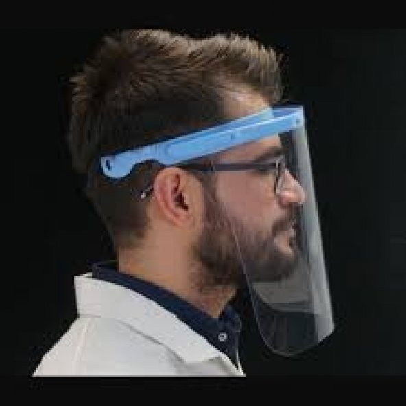 yüz koruyucu siperlik maske - 3