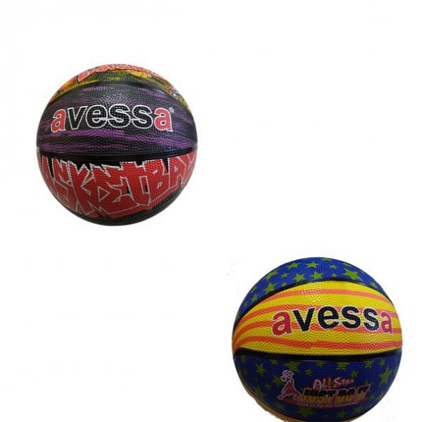 Avessa Basketbol Topu Çeşitli Desenler (7-9)