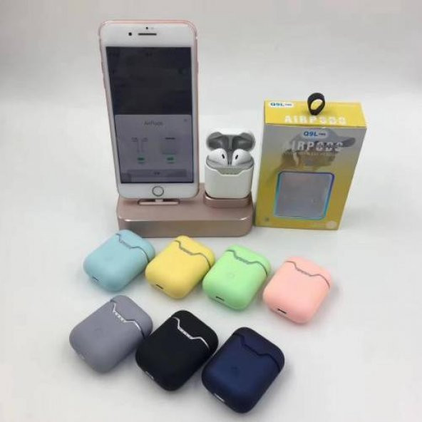 Inpods Tws 12 Dokunmatik Bluetooth Kulaklık V 5.0 Mavi - 2