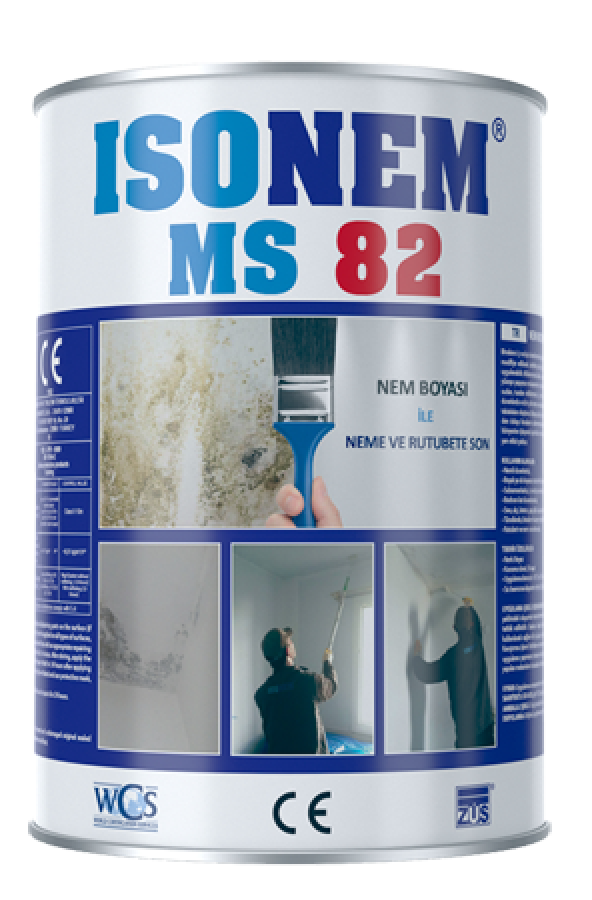 İsonem Ms82 Nem Ve Rutubet Boyası beyaz 1 Kg
