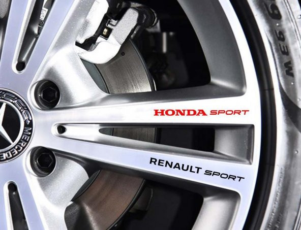 Renault Modus için Kapı Kolu ve Jant Sticker (10 Adet) - 2