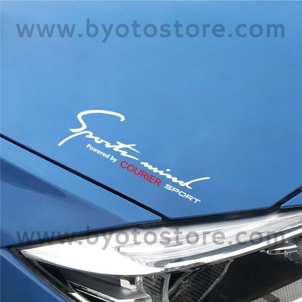 Ford Courier için Sports Mind Oto Sticker