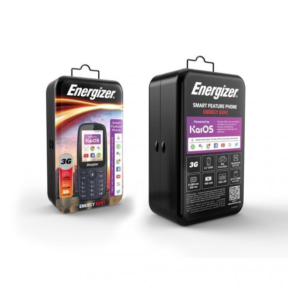 ENERGIZER ENERGY E241 CEP TELEFONU (KVK GARANTİLİ) - 3