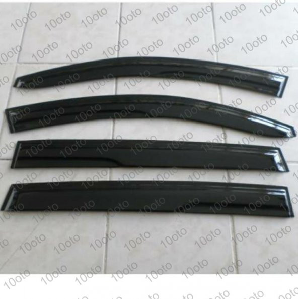 Volkswagen Golf 5 - Golf 6 Parlak siyah Mugen Cam Rüzgarlığı 4lü - 5