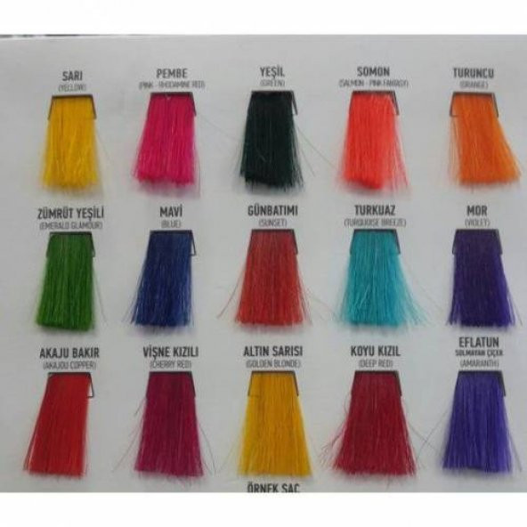 Acacia Jeans Color Saç Boyası Turquoise Breeze(turkuaz) 250 ml - Resim 2