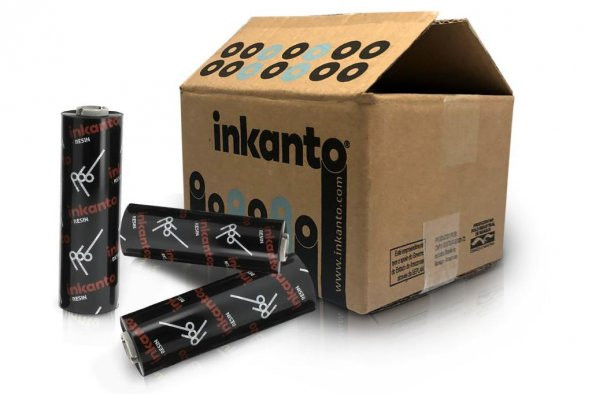 Resin Ribon Siyah 110mm x 91mt (1/2 İnç) - 3