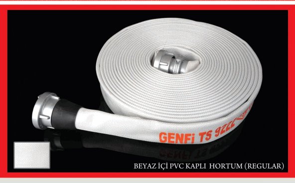 2" bez hortum içi pvc kaplamalı 20 metre iç çapı 52 milimetre - 1