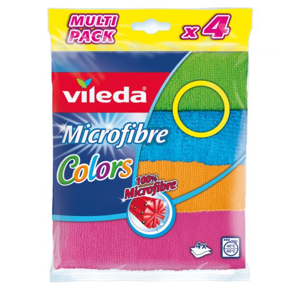Vileda Style Mikrofiber Colors Bez 4lü