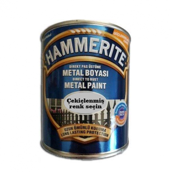 2.5 lt Marshall Hammerite Direkt Pas Üstü Çekiçlenmiş Metal Boya