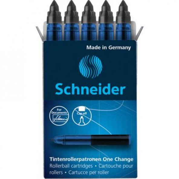 SCHNEIDER ONE CHANGE YEDEK SIYAH 5 LI(185401) - Resim 2