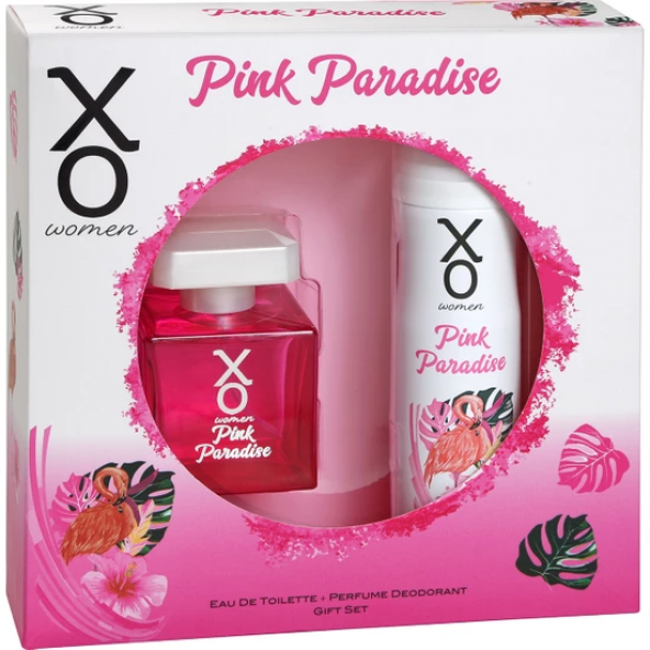 Xo Pink Paradise Kadin Parfüm 100ml + Dedorant 125 ml