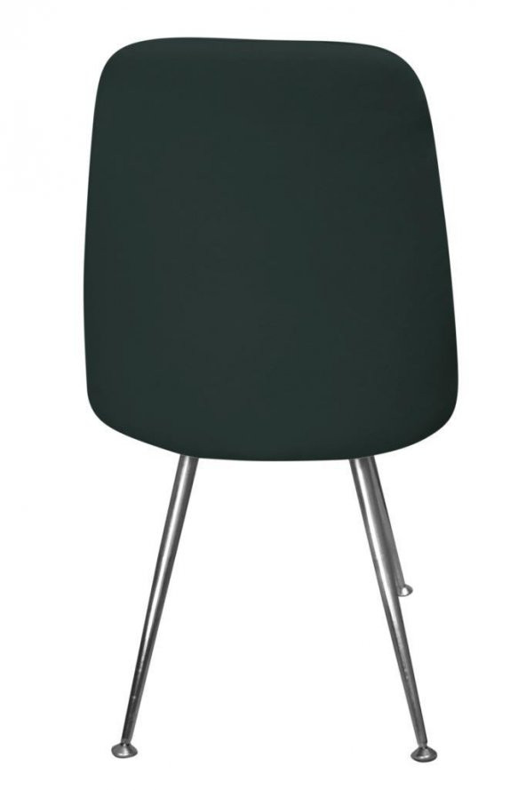 Fransız Pamuklu Nefti Yeşili Retro Sandalye Kılıfı - 3
