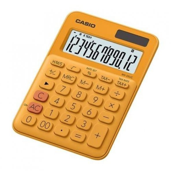 CASIO HESAP MAKINESI MASA USTU MS-20UC-RG12H TURUN - 2