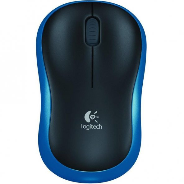 LOGITECH MOUSE KABLOSUZ M185 2.4 MAVI (910-002236) - 2