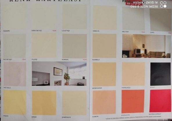 Pamukkale Fbs Interıo Silikonlu İç Cephe Boyası 10 Kg - 3