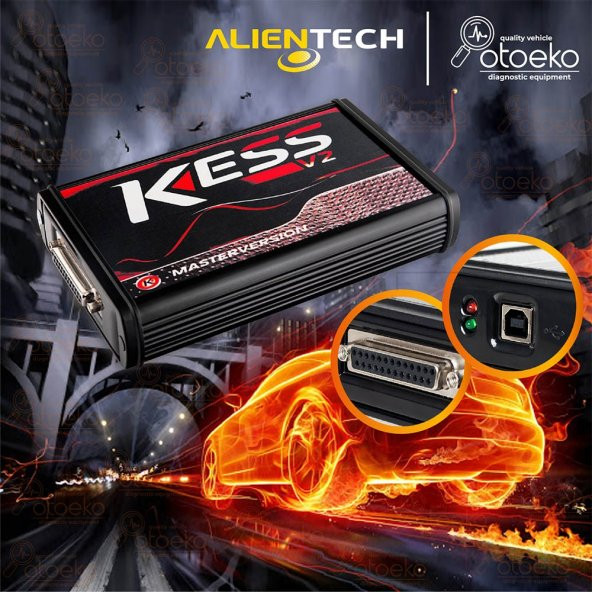 Kess V2 Master Version V5.017 Ecu Chip Tuning EuroClone Tokensiz - 5