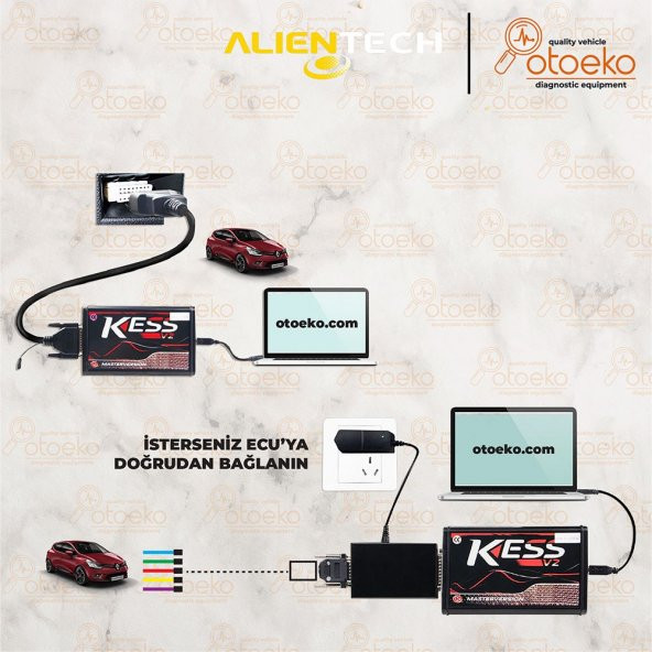 Kess V2 Master Version V5.017 Ecu Chip Tuning EuroClone Tokensiz - 7