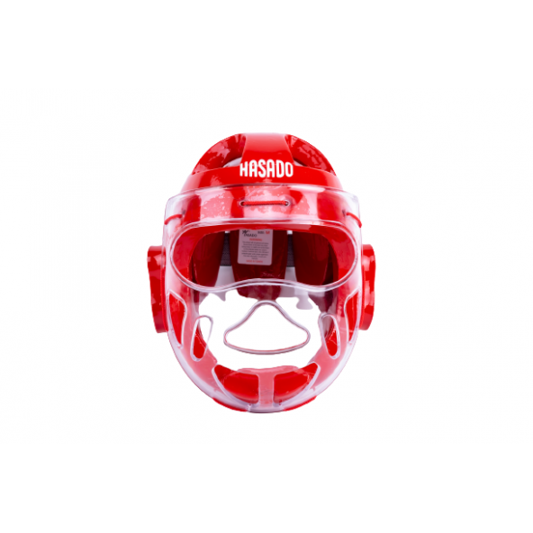 HAŞADO Taekwondo, Boks, Kickboks, Karate Kapalı Camlı Mantar Kask - 3