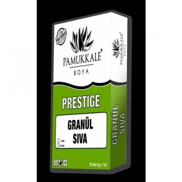 Pamukkale Prestige Granül Sıva (1,5-2mm) 25 Kg