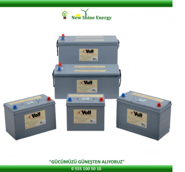 100 AMPER DEEP CYCLE JEL AKÜ - Resim 2