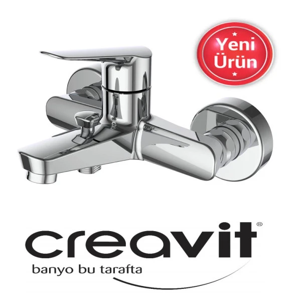 Creavit Bevel Banyo Armatür Bataryası BV2500 ürün görseli 1