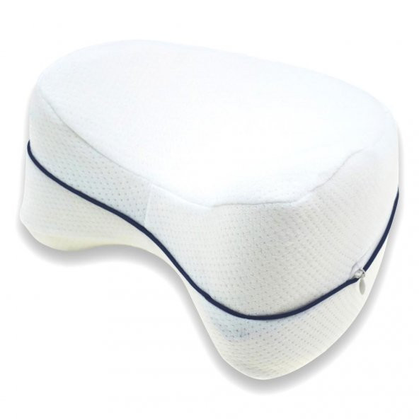Viscofoam  Kalp Diz Arası Ortopedik Yastık Bacak Arası Visco Yastık - 23x23x5cm - 4