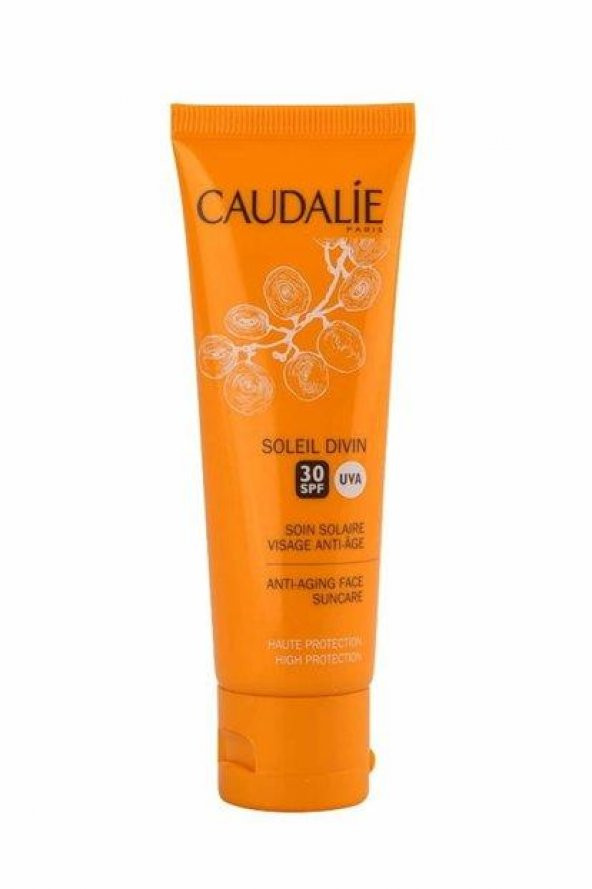 Caudalie Soleil Divin Anti Aging Face SPF30  Güneş Kremi 40 ml