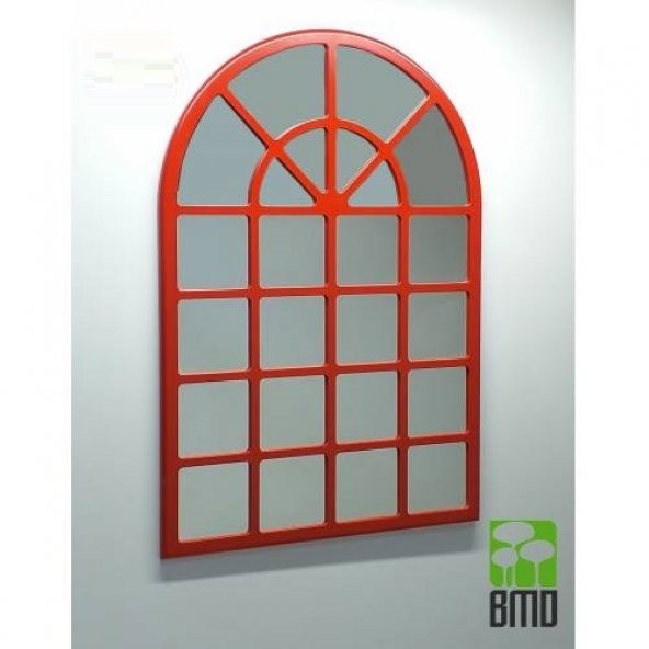 Dekoratif Şık Pencere Model Duvar Aynası 120-75 CM 18 MM KALINLIK