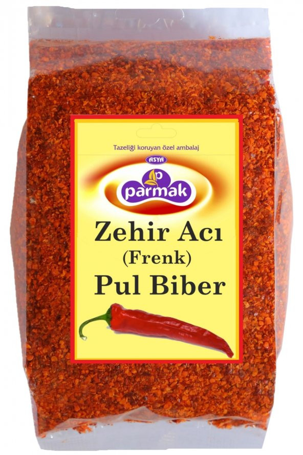 Zehir Acı Pul Biber (Frenk) 500 gr