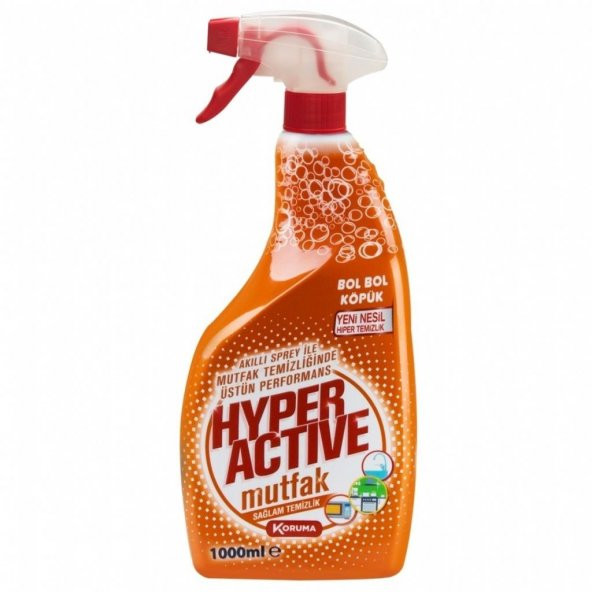 Hyper Active Mutfak Tem. Sprey 1000 ml