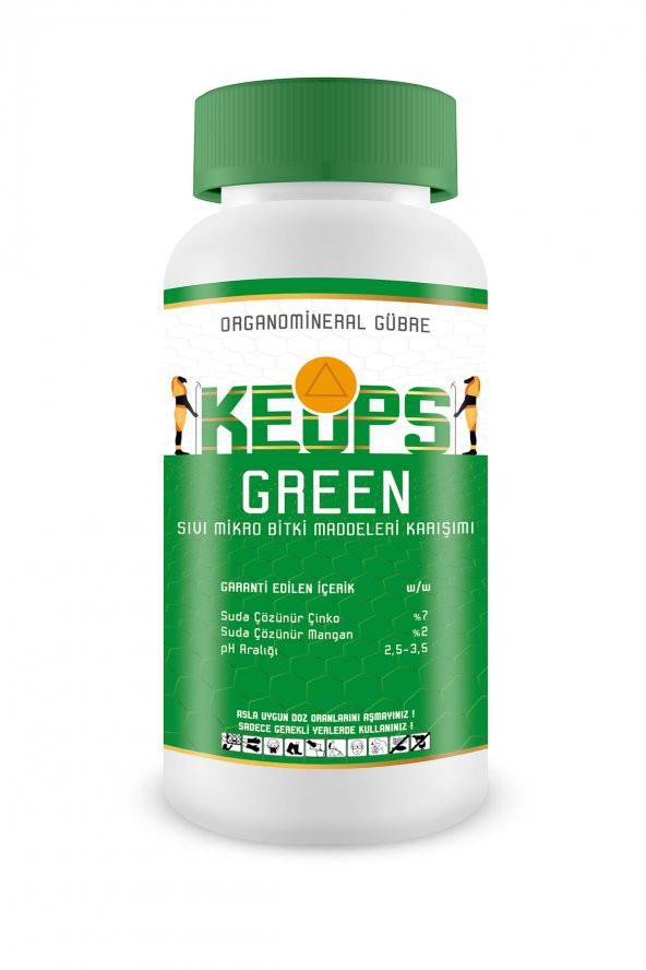 Keops Green Çinko + Mangan İçerikli Sıvı Gübre 1 Litre