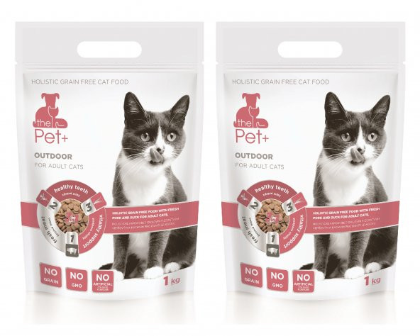 thePet+ Tahılsız Yetişkin Kedi Maması - 2x1 Kg