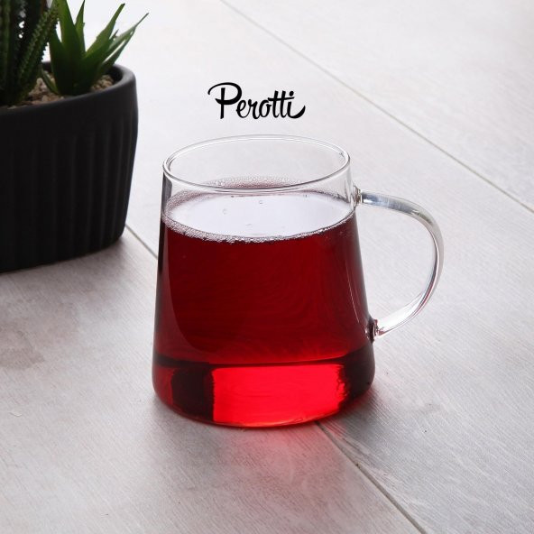 Termisil Svens Kulplu Cam Kupa Isıya Dayanıklı Boroksilikat 11593 - 4