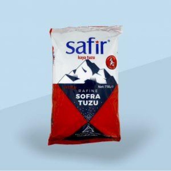 Safir 750 g İyotlu Poşet Tuz - 2