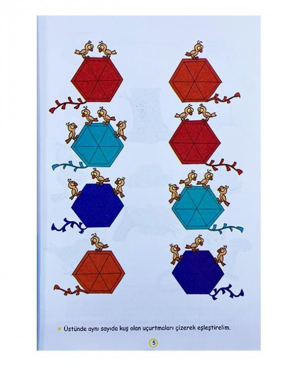 5 Yaş Matematik Adası Kitabı (İlkAdım Yayınevi) - 3