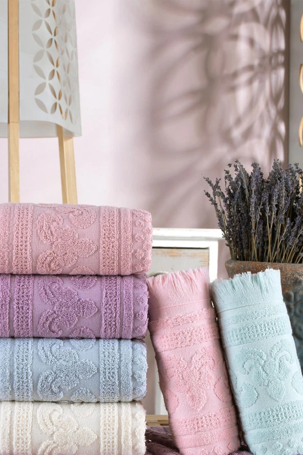 Premium 6lı 50x90 cm El & Yüz Havlu Seti | 100 Pamuklu - 5