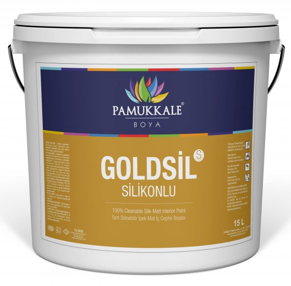 Pamukkale Goldsil Silikonlu İç Cephe Boyası 7.5 L