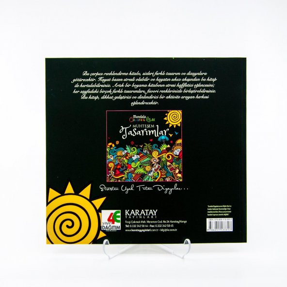 Boyama Kitabı Mandala Muhteşem Tasarımlar Yeni Baskı Kollektif - 2