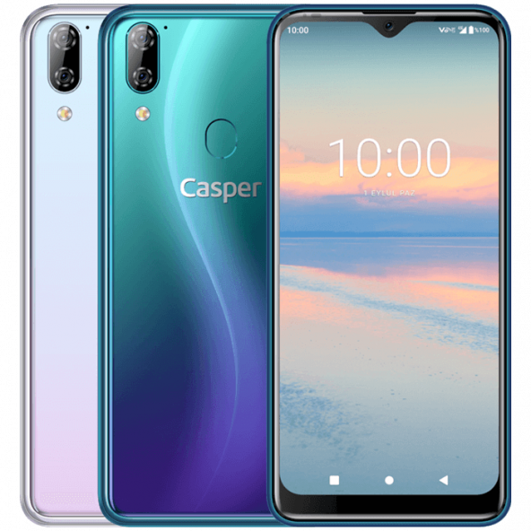 Casper VIA A4 128 GB  Mavi (Casper Türkiye Garantili.)