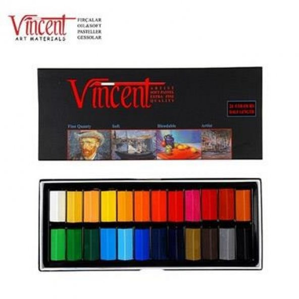 Vincent Soft Past.24-lü Set Yarım Boy