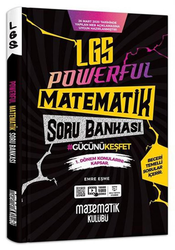 Matematik Kulübü Yayınları 8. Sınıf Lgs Powerful Matematik Soru Bankası