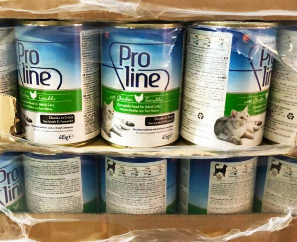 Proline Tavuklu Yetişkin Kedi Konservesi (Yaş Mama)-415gr-20adet - 3