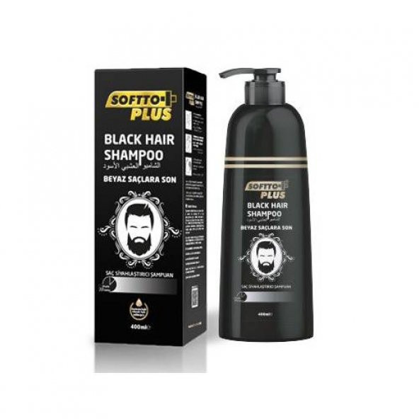 Softto Plus Saç Siyahlaştırıcı Şampuan 350 ml