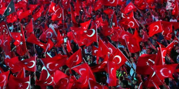 Türk Bayrak - Türk Bayrağı Alpaka Kumaş (70X105,100X150, 150x225) - 7