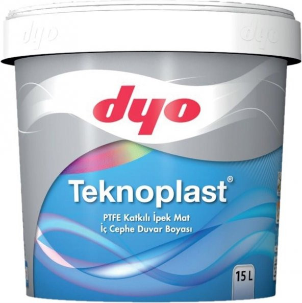 Dyo Teknoplast Teflonlu İpek Mat İç Cephe Boyası 7,5 Lt