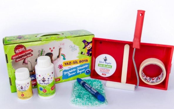 Sihirli Boyalar Yaz Sil Çocuk Kiti - 2 M² - 2