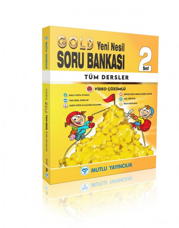 Mutlu 2.Sınıf Gold Yeni Nesil Soru Bankası