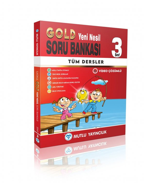 Mutlu 3.Sınıf Gold Yeni Nesil Soru Bankası