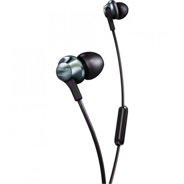 Philips PRO6105BK/00 Kulakiçi Mikrofonlu Mıknatıslı Kulaklık Siyah