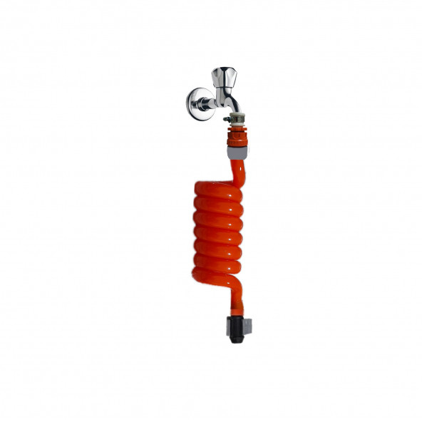Plasyay Spiral Balkon Wc Yıkama Hortum Seti Özel Üretim - 3